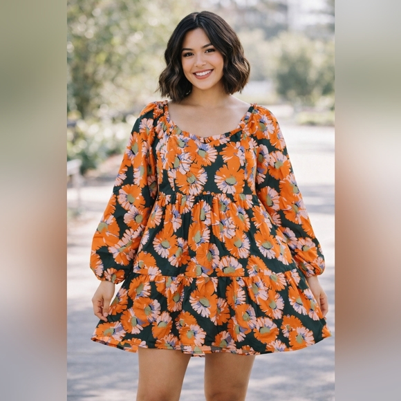 JODIFL Dresses & Skirts - Jodifl Babydoll Mini Dress